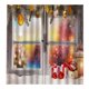 thumbnail image 1 of Juego De 2 Cortinas De Ventana De Dormitorio De Sala De Estar De Navidad 40x55 Pulgadas D, 1 of 5