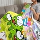 thumbnail image 3 of Om Nom anti-pilling, suave, ligera, esponjosa y acogedora de lujo para hogar y cocina – Perfecta para niños y adultos,120X80cm, 3 of 6