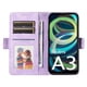 thumbnail image 3 of Carcasa FOXDOCK Xiaomi Redmi A3 4G de cuero PU, diseño acolchado clásico, protección contra caídas y rayones, 3 of 5