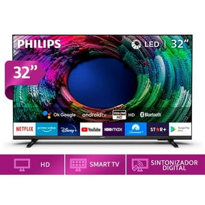 Smart Tv Philips Led Hd 32"" 32Phd6917-43