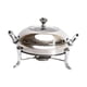 thumbnail image 4 of Stockpot - Calentador De Alimentos Redondo Con Tapa Transparente Portátil Para Camping, Restaurante, Cocina, Color Plateado, 4 of 5
