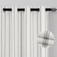 thumbnail image 1 of Cortinas DriftAway Farmhouse, mezcla de lino, opacas, 244 cm, color gris, 1 of 9