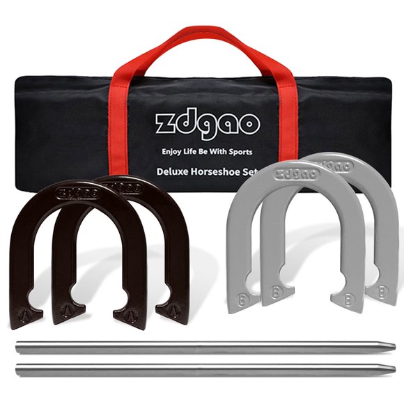 Juego de herraduras YDDS Horseshoes Outside con bolsa de transporte