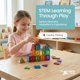 thumbnail image 4 of Juego STEM Playmags Mini Tiles Magnéticos de 27 Piezas, 4 of 9