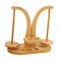 Bothyi - Soporte Giratorio De Madera Para Ovillos De Hilo, Herramientas Para Tejer