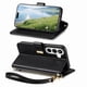 thumbnail image 5 of Funda FOXDOCK cartera de piel sintética para FOXDOCK Samsung Galaxy S26 – Resistente a golpes, RFID – negro, 5 of 6