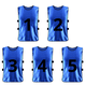 thumbnail image 1 of Set de 5 Petos Deportivos Numerados para Adultos Unisex, 1 of 2