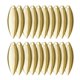 thumbnail image 1 of 20x Cuchillas Giratorias De Metal Acabado Suave Se?uelos De Pesca Que Hacen El Kit De Bricolaje D Gold, 1 of 5