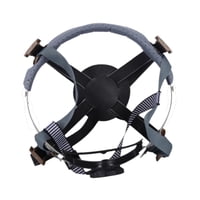 Magideal - Suspensión De Repuesto Para Casco Forro De Construcción Accesorio Universal Con Arnés De 4 Puntos E Inserto De Trinquete Ajustable Adecuado Para Fábr Ajuste De La Perilla