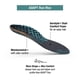 thumbnail image 2 of Plantilla Superfeet Run Cushion, soporte para arco alto, 2 of 5