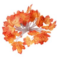 Ioensy - Luces De Cadena De Instalación Fácil De Decoración De Otoño Para Tiendas De Cosecha De Otoño Batería De 3 M