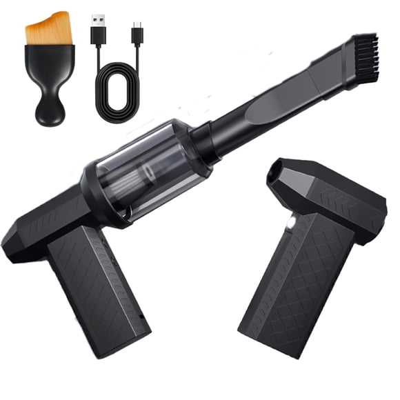 Soplador de Aire BBQOVS 2 en 1 Recargable 100.000 RPM Negro