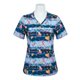 thumbnail image 1 of Delantal Mujer elasticado estampado. - Azul Marino- 2424, 1 of 3