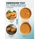 thumbnail image 5 of Estuche Para Lentes De Contacto 3 Piezas Efecto Madera, 5 of 7