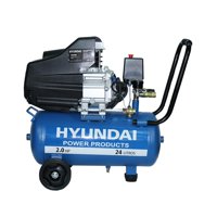 Compresor 24 Lts - 2Hp Hyundai 82Hyxy24D Azul