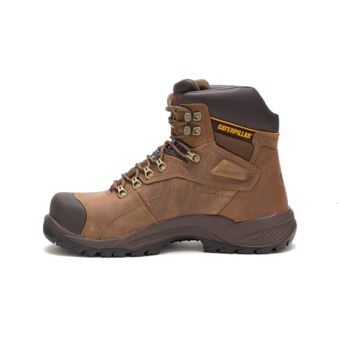 Bota De Trabajo Cat Diagnostic Impermeable Con Punta De Acero Para Hombre