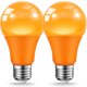 thumbnail image 1 of Bombilla LED Naranja JAHEKS 9W Pack de 2 unidades Base E26, 1 of 7