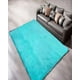 thumbnail image 4 of Alfombra Textura Peluda 180x200 Color Turquesa3, 4 of 4