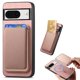 thumbnail image 5 of Funda de Cuero Magnética con Tarjetero para Google Pixel 8 Cubierta Delgada Rosa, 5 of 5