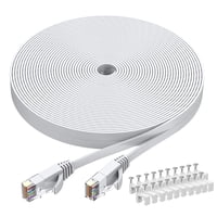 Cable Ethernet Busohe Cat6 De 50 M Blanco Para Red Informática