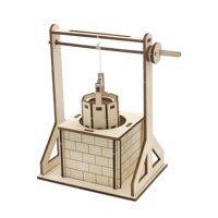 Bothyi - Diy Polea Bien Modelo Experimento Juguete Ensamblaje De Madera Rompecabezas 3D Para Niños