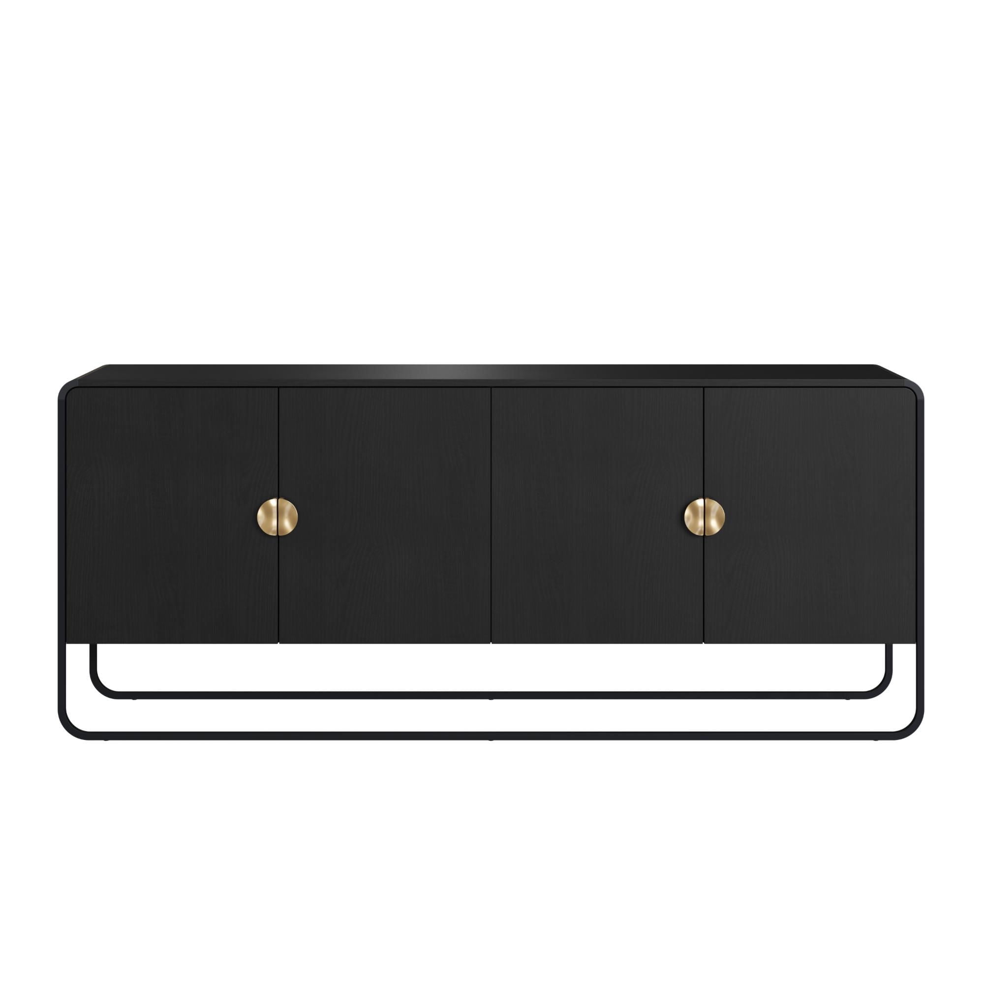 Decocasa - Buffet 28075 Rectangular Negro