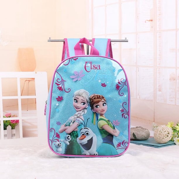 Sofia Kids School bag Disney Frozen Elsa Princess Backpack 3pcs/set Kindergarten Cartoon Bag Toddler Kids boys schoolbags