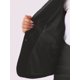 thumbnail image 5 of Agnes Orinda Traje de Negocios para Mujer de Talla Grande de 2 Piezas con Solapa Dentada, Botones y Bolsillos, Falda Lápiz Midi 1X Negro, 5 of 8