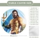 thumbnail image 2 of Aquaman-theme Fitted Round Tablecloths Elastic Edged Table Covers Waterproof Table Cloth for Kitchen Holiday Party Tables Decor 120cm, 2 of 6