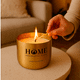 thumbnail image 3 of Vela Aromatica De Lujo 100% Cera De Soya Aroma Intenso Wakeshome, 3 of 4