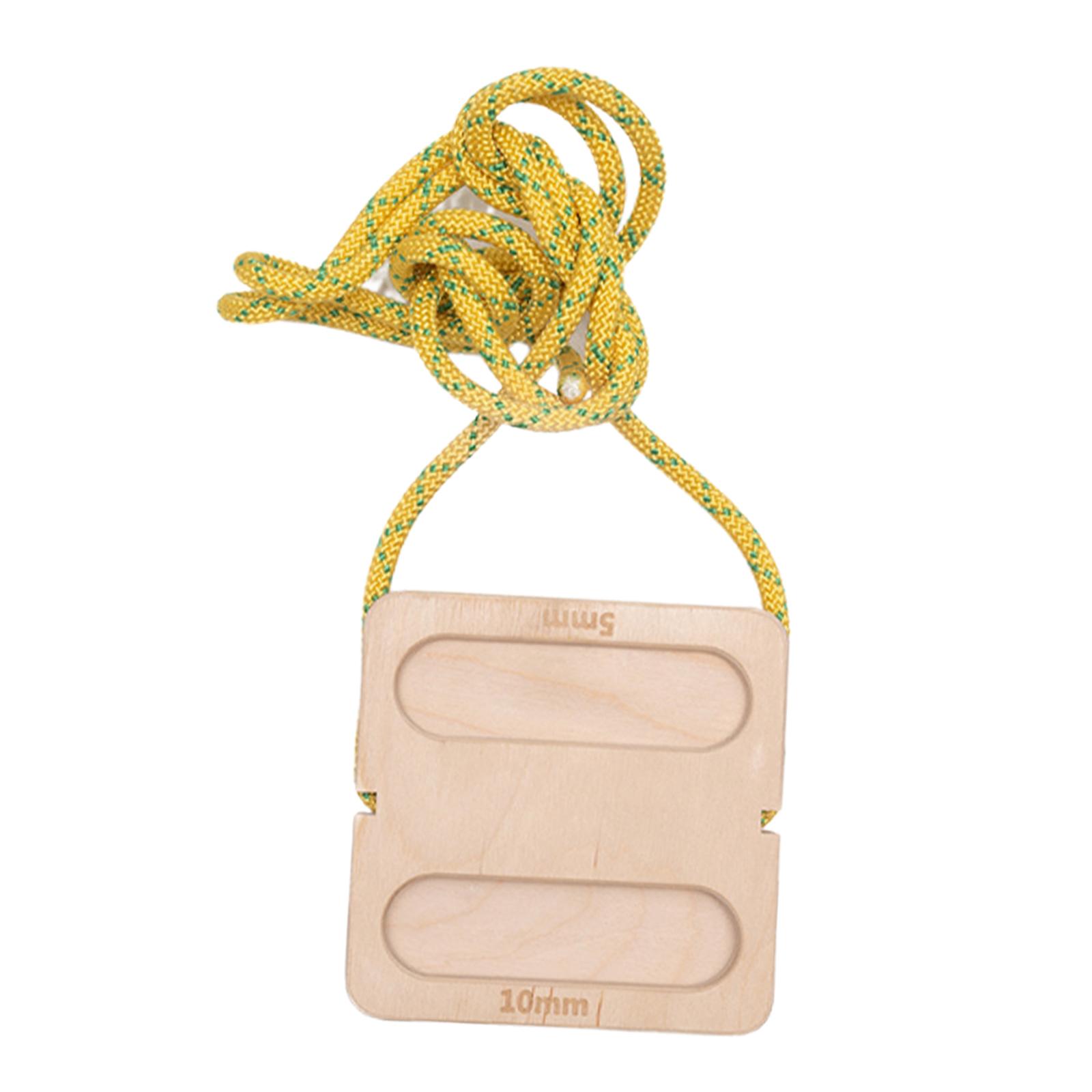 Magideal - Tabla De Escalada Portátil Para Fortalecer El Agarre De Las Manos, Práctica Tabla De Madera Para Colgar En La Pared, Para Entrenamiento De Escalada En