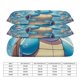 thumbnail image 2 of Squi_rtle Print Bedding Set Pattern Duvet Cove Set3 Pieces Quilt Cover And Pillowcases for Women Men Teens, 2 of 5