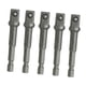 thumbnail image 5 of Juego De 5 Adaptadores De Extensión De Enchufe De Acero Para Herramientas Eléctricas De Carpintería De 3,75 Mm, 5 of 5