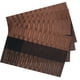 thumbnail image 4 of Mantel individual SHACOS Ombre Coffee Black, paquete de 6 unidades, PVC, 30 x 44 cm, 4 of 7
