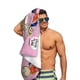 thumbnail image 5 of Charlie y Lola Toalla de playa de secado rápido con diseño temático, regalo para mujeres y niñas, ideal para cumpleaños, fans, amantes de la música, uso en la playa o al aire libre, 78 × 160 cm, 5 of 6
