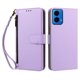 thumbnail image 3 of Funda con Billetera para [Motorola Moto G34 5G] con Bolsillo Zipper y Tarjetero Morado claro, 3 of 6