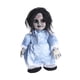 thumbnail image 1 of Muñeco Fantasma De Halloween, Decoración Navideña, Juguete De Decoración De Terror Iluminado, Muñeco Aterrador Con Vestido Azul, 1 of 5