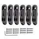 thumbnail image 3 of Set De 6 Piezas De Puente Individual Para Guitarra Eléctrica, Negro, 3 of 3