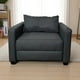 thumbnail image 1 of Sofa Cama Multifuncional Un Cuerpo Lino Gris Oscuro, 1 of 3