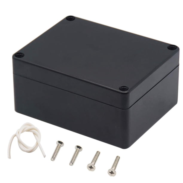 Caja de conexiones Zulkit impermeable IP65 para exterior, plástico ABS, 115 x 90 x 55 mm
