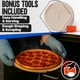 thumbnail image 5 of Pizza Stone KitchenStar, 40 cm, redonda, cordierita natural, 5 of 7