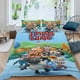 thumbnail image 2 of Timmy Time Conjunto de sábanas temático, trío de piezas, cómodo y amigable con la piel, diseño único, regalo de decoración para el hogar para familiares, amigos y fans,135cm *200cm, 2 of 6