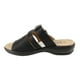 thumbnail image 4 of Sandalia New Walk Slip On Broche Negra, 4 of 6