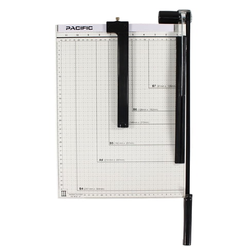 Pacific - Guillotina A4 Metalica 12 Hojas Con Regla Paralela - Ps