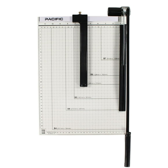 Guillotina A4 Metalica 12 Hojas con Regla Paralela - PS