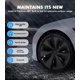 thumbnail image 5 of Tapacubos PM Auto para Tesla Y 2020‑2025, 19 pulgadas, negro gris, 5 of 6