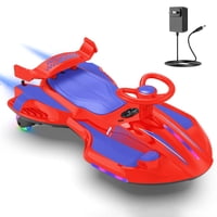 Coche Eléctrico Wiggle Canketec De 12 V Con Pedal Para Niños Mayores De 3 Años