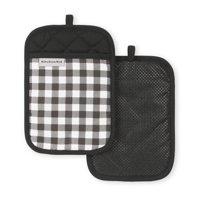 Soporte Para Ollas Kitchenaid Gingham Onyx Black