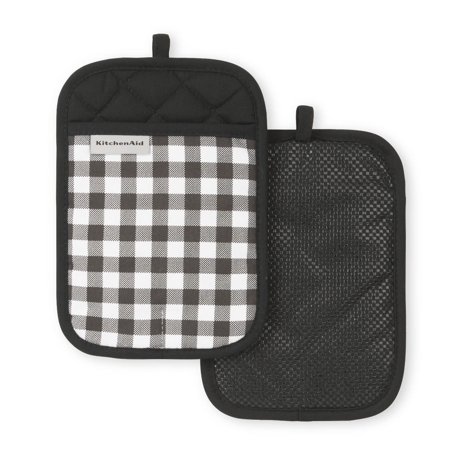 Soporte Para Ollas Kitchenaid Gingham Onyx Black