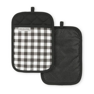 Soporte Para Ollas Kitchenaid Gingham Onyx Black